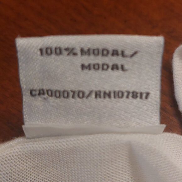 Kersh Sheer/Fine White T-shirt with Rose Fist Detail - Picture 9 of 13